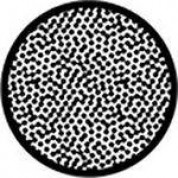 Rosco Standard Black And White Glass Spectrum Gobo #81128 Connect Dots (86mm = 3.4