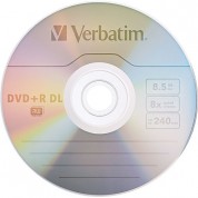 Verbatim Dvd+r Double Layer 8.5gb 8x Recordable Disc (spindle Pack Of 30)