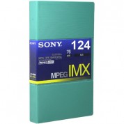 Sony Bct124mxl Mpeg Imx Video Cassette, Large