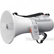 Toa Electronics Er-2215w 15w Shoulder-held Megaphone With Whistle And Detachable Microphone (gray)