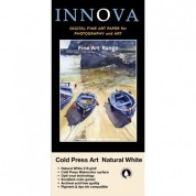 Innova Cold Press Rough Textured Natural White Paper For Inkjet (24