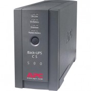 Apc Back-ups Cs 500 6-outlet Backup And Surge Protector, Black (120v)