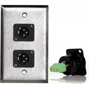 Tecnec Wpl-1114tb Stainless Steel 1-gang Wall Plate