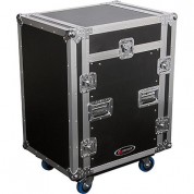 Odyssey Fzsrp1112w Flight Zone Space Saver Combo Rack Case