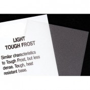 Rosco Fluorescent Lighting Sleeve/tube Guard ( #102 Light Tough Frost, 3' Long)