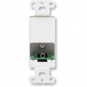 Rdl D-mjpt Mini-jack Pass-through Plate White/gray