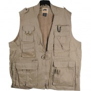 Humvee By Campco Safari Photo Vest (small, Khaki)