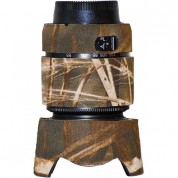 Lenscoat Lens Cover For The Nikon 55-200mm F/4.0-5.6g Dx Lens Realtree Max4 Hd