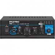 Pyle Pro Ptau23 Mini 40 Watt X 2 Stereo Power Amplifier W/ Usb/aux Inputs