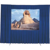 Da-lite 36614bu Drapery Kit With Drapery Bar (13 X 13', Blue)