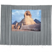 Da-lite 36537kgr Drapery Kit With Drapery Bar (8 X 8', Gray)