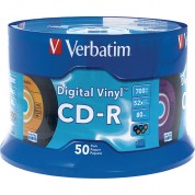 Verbatim Cd-r Digital Vinyl Color Disc (50)