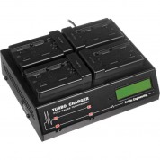 Dolgin Engineering Tc400 Four-position Simultaneous Battery Charger For Panasonic Vw-vbg6 And Cga-e/625