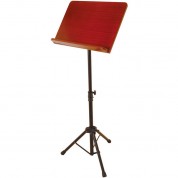 On-stage Sm7312w Conductor Stand With Wide Wooden Bookplate