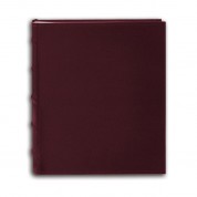 Pioneer Photo Albums Clb-257 Sewn Bonded Leather B-directional 200 Pocket Album (burgundy)