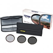 Tiffen 72mm Dv Select Filter Kit 3 - Neutral Density 0.6, Circular Polarizing And Black Promist 1/4 Filters