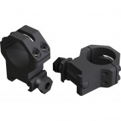 Weaver 4-hole Skeleton 30mm Riflescope Rings (high, Matte Black)