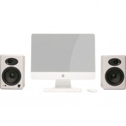 Audioengine A5+ 2-way Bookshelf Speakers (hi-gloss White, Pair)