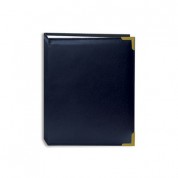 Pioneer Photo Albums E4-100 Brass Corner Photo Album (navy Blue)