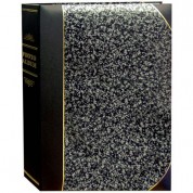 Pioneer Photo Albums Bt46-sm Ledger Le Memo Photo Album (silver Marble)