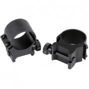 Weaver Detachable Top Mount Rings (30mm, Low, Matte Black)