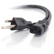 C2g 18 Awg Universal Power Cord (nema 5-15p To Iec C13, 6')