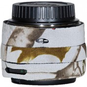 Lenscoat Lens Cover For Canon Ef 50mm F/1.4 Af Lens (realtree Ap Snow Camo)