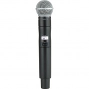 Shure Ulxd2/sm58 Digital Handheld Wireless Microphone Transmitter With Sm58 Capsule (g50: 470 To 534 Mhz)