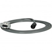 Laird Digital Cinema Plenum Visca Camera Control Cable 9-p D-sub F To 8-p Din M 50 Ft