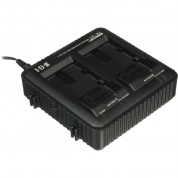 Jvc Lc-2j Dual Charger For Ssl-jvc50 7.4v Jvc Batteries