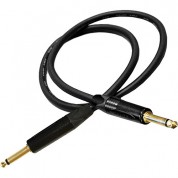 Canare Gs-6 Guitar Cable With Neutrik Straight Plug Connectors - 25' (black)