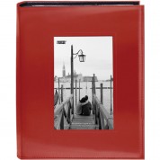 Pioneer Photo Albums Sewn Photo Album With Frame Cutout - For 4 X 6