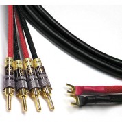 Canare 4s11 Speaker Cable 2 Spade To 4 Banana (50')