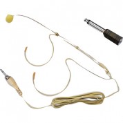 Pyle Pro Pmhm2 Omnidirectional Headset Microphone For Wireless Transmitters (beige, 3.5mm Connector)