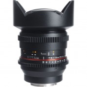 Bower 14mm T3.1 Super Wide-angle Cine Lens For Samsung Nx Mount Cameras