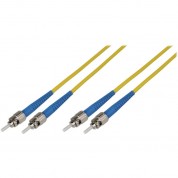 Camplex Duplex St To Duplex St Singlemode Fiber Optic Patch Cable (yellow, 1968.5')