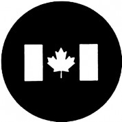 Rosco Steel Gobo #7210 - Canadian Flag