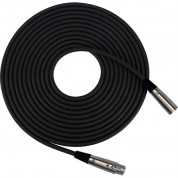 Rapcohorizon Sm1-50 Xlr Female To Xlr Male Microphone Cable (50', Black)