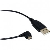 Startech Usb 2.0 Type-a Male To Right-angle Micro-usb Male Cable (3')