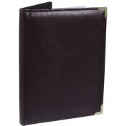 Pioneer Photo Albums Sm57-br Oxford Brass Corner Photo Album (burgundy)