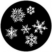 Rosco Steel Gobo #7772 - Snowflakes - Size A