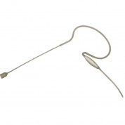 Point Source Audio Co-3 Earworn Omnidirectional Microphone With Ta4f Connector For Telex Transmitters (beige)