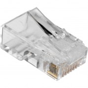 Comprehensive Rj45 50u Gold Plated 8-pin Plug