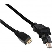 Pearstone High-speed Mini-hdmi To Swiveling Hdmi Cable (10')