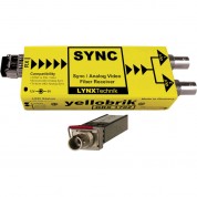 Lynx Technik Ag Yellobrik Analog Sync/video Fiber Optic Receiver (single Mode St Connection)