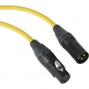 Kopul Premium Performance 3000 Series Neutrik Xlr Male To Xlr Female Microphone Cable (100', Yellow)