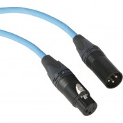 Kopul Premium Performance 3000 Series Neutrik Xlr Male To Xlr Female Microphone Cable (10', Blue)