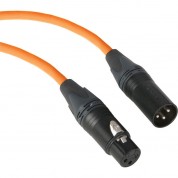 Kopul Premium Performance 3000 Series Neutrik Xlr Male To Xlr Female Microphone Cable (1.5', Orange)