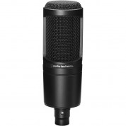 Audio-technica At2020 Cardioid Condenser Microphone (black)