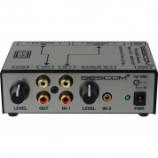 Sescom Ses-on-the-level Rca To Xlr Audio Level Converter